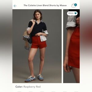 Colette Linen Short